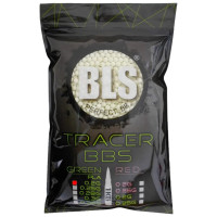 Страйкбольні кульки BLS Bio-Tracer Green 6 мм 0,20 г 2000 шт (1928.00.14)