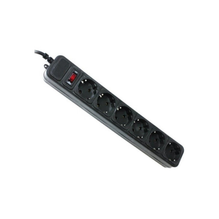 Мережевий фільтр живлення SPG6-B-15 Gembird (SPG6-B-15 PPB/ SPG6-G-15B)