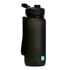 Пляшка для води Line Art Flores 650 мл чорний (60014218LA-01)