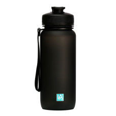 Пляшка для води Line Art Flores 650 мл чорний (60014218LA-01)