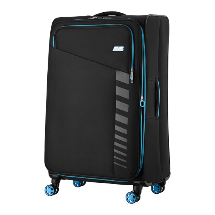 Валіза 2E Trek 97/117 л чорна (2E-SPE-TREK-L-BK)