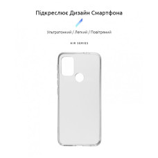 Чохол до мобільного телефона Armorstandart Air Series Motorola G20 Transparent (ARM59428)