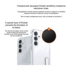 Чохол до мобільного телефона Drobak Acrylic Case with Airbag Samsung Galaxy S23 FE Camera cover (949429)