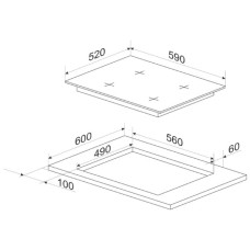 Варочна поверхня Hansa BHGI 63170