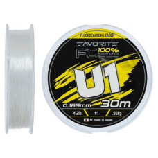 Флюорокарбон Favorite U1 FC 30m 1.0/0.165mm 4.2lb/1.92kg (1693.12.08)