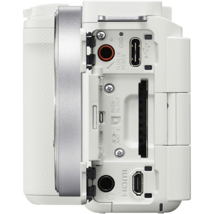 Цифровий фотоапарат Sony Alpha ZV-E10M2 body White (ZVE10M2W.CEC)