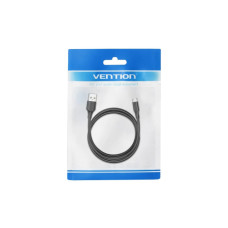 Дата кабель USB 2.0 AM to Micro 5P 2.0m black Vention (CTIBH)