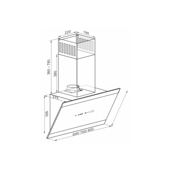 Витяжка кухонна Kaiser AT 8435 Eco