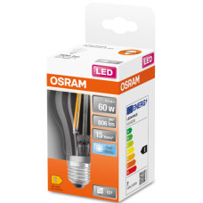 Лампочка Osram LED CL A60 6,5W/840 230V FIL E27 (4058075112308)