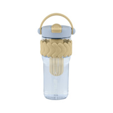 Пляшка для води Kite 900 мл бежево-блакитний (K25-1231-1)