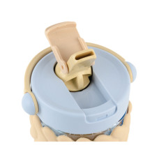 Пляшка для води Kite 900 мл бежево-блакитний (K25-1231-1)