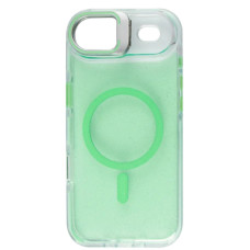 Чохол до мобільного телефона BeCover FIBRA Star Shine MagSafe Apple iPhone 17 Air Green (715420)