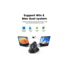Мишка Ugreen MU008 Vertical Wireless Black (25444)
