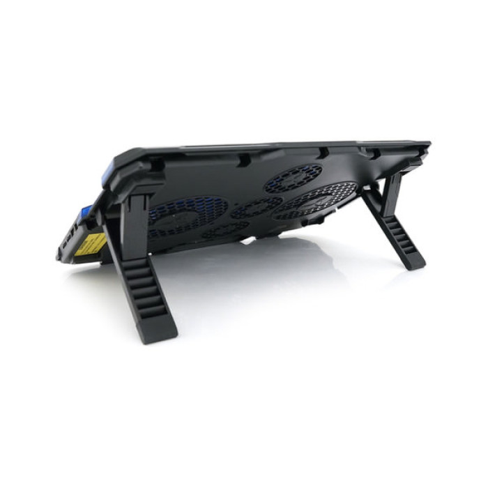 Підставка до ноутбука IceCoorel 10-15.6", 2*140mm + 3*70mm 1400 RPM, 2*USB, 410x290x26mm, Blue (A2)