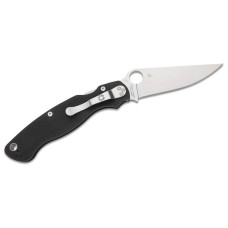 Ніж Spyderco Military 2 Satin S30V Black G10 (C36GP2)