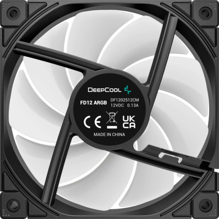 Кулер до корпусу Deepcool FD12 ARGB-3 IN 1 (R-FD12-BKAPN3-G)