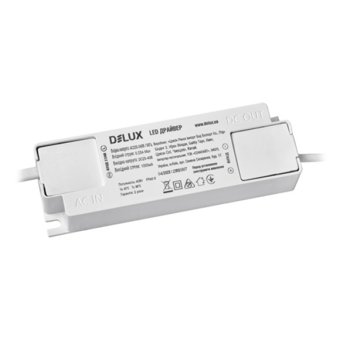 Світильник Delux LED PANEL 51 40W 4400лм 4000K (90024121)