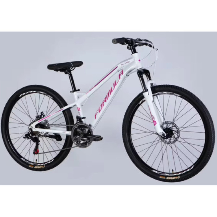 Велосипед Formula 26" BLACKWOOD DD рама-13" AL 2026 біло-рожевий (OPS-FR-26-802)