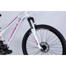 Велосипед Formula 26" BLACKWOOD DD рама-13" AL 2026 біло-рожевий (OPS-FR-26-802)