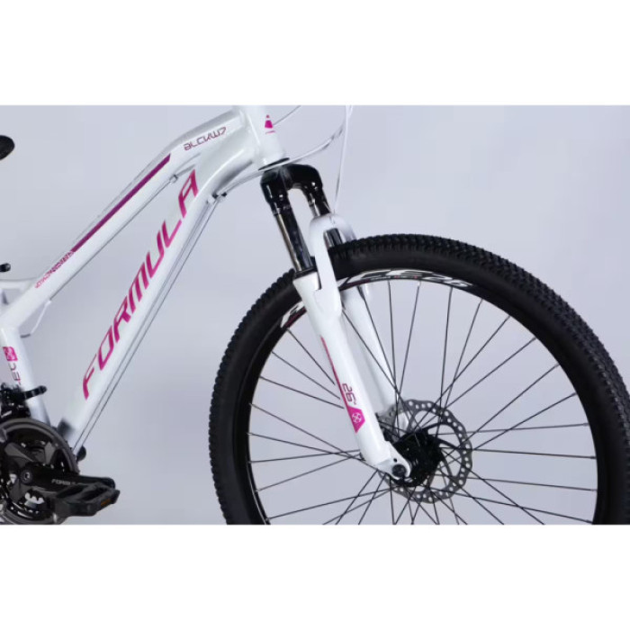 Велосипед Formula 26" BLACKWOOD DD рама-13" AL 2026 біло-рожевий (OPS-FR-26-802)