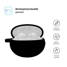Чохол для навушників Armorstandart Hang Case для Huawei FreeBuds 5i/6i Black (ARM79927)