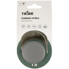 Пляшка для води Tribe Soft Bottle 1 л TPU м'яка grey (T-FE-0023-grey)
