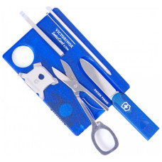 Мультитул Victorinox SwissCard Lite Transparent Blue (0.7322.T2)