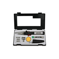 Газовий паяльник Toptul 150W з комплектом насадок 8шт. (EGAE0801)