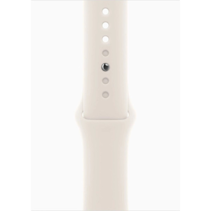 Смарт-годинник Apple Watch SE 3 GPS 44mm Starlight Aluminium Case with Starlight Sport Band - M/L (MEHJ4RK/A)