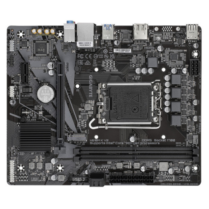 Материнська плата GIGABYTE H610M K V2