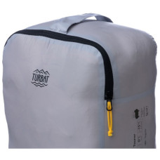 Спальний мішок Turbat Nox пуховий 400 grey/cheddar orange 185 см (012.005.0394)