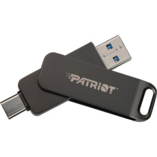 USB флеш накопичувач Patriot 64GB Rage R550 Matte Black USB/Type-C 3.2 (PE64GR550DSAD)