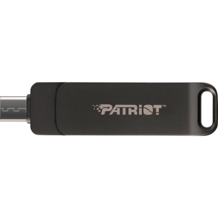 USB флеш накопичувач Patriot 64GB Rage R550 Matte Black USB/Type-C 3.2 (PE64GR550DSAD)