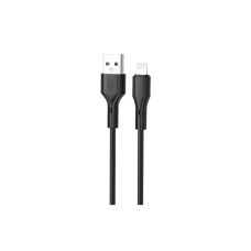 Дата кабель USB 2.0 AM to Lightning 1.0m black XO (NB230_L_Black)