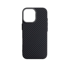 Чохол до мобільного телефона Armorstandart LikeCarbon2 MagCase Apple iPhone 17 Carbon Black (ARM86257)