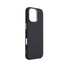 Чохол до мобільного телефона Armorstandart LikeCarbon2 MagCase Apple iPhone 17 Carbon Black (ARM86257)