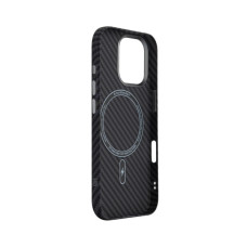 Чохол до мобільного телефона Armorstandart LikeCarbon2 MagCase Apple iPhone 17 Carbon Black (ARM86257)
