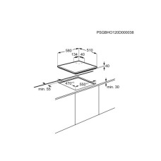 Варочна поверхня Electrolux EGE 6182 NOK (EGE6182NOK)