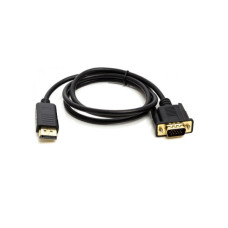 Кабель мультимедійний DisplayPort M to VGA M 1.0m PowerPlant (CA911882)