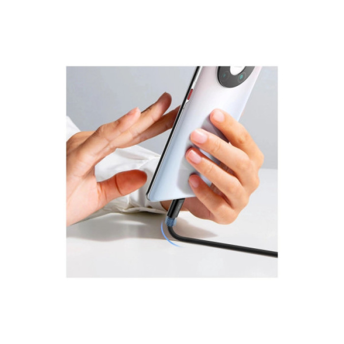 Дата кабель USB 2.0 AM to USB-C 1.0m Superior Fast Charging 60W black Baseus (CAYS000901)