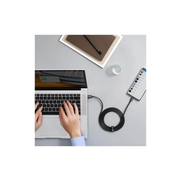 Дата кабель USB 2.0 AM to USB-C 1.0m Superior Fast Charging 60W black Baseus (CAYS000901)