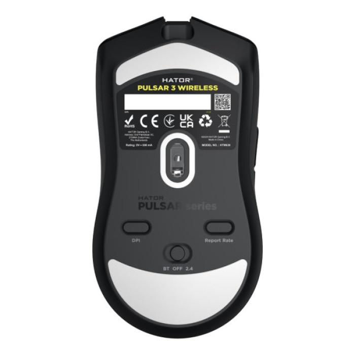 Мишка Hator Pulsar 3 Wireless Black (HTM630)