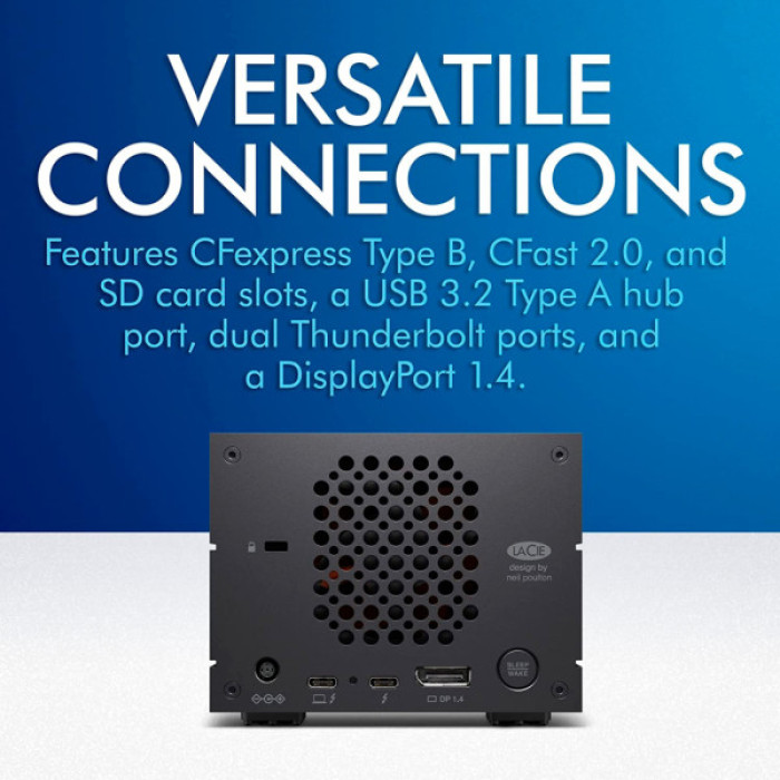 Зовнішній жорсткий диск LaCie 3.5" 48TB (STLG48000400)