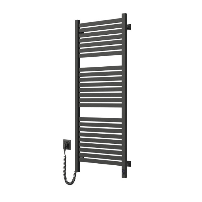 Сушарка для рушників Navin Авангард Х, 1200х480х71мм, Wi-Fi, сталь, чорний муар, ліве підключення (12-272155-4812)