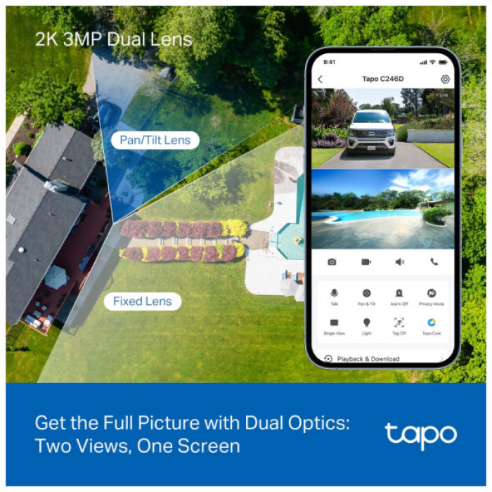 Камера відеоспостереження TP-Link TAPO-C246D