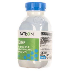 Тонер HP CLJ 1500/3000/4600/CP1215) CYAN 100г Patron (HCS-A-C-100)