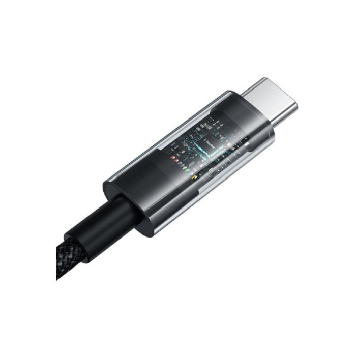 Дата кабель USB-C to USB-C 1.0m 100W black Baseus (1167202)