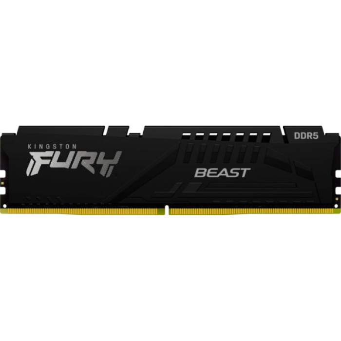Модуль пам'яті для комп'ютера DDR5 32GB 5600 MHz Beast EXPO Black Kingston Fury (ex.HyperX) (KF556C40BB2-32)
