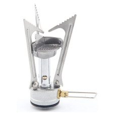 Пальник BRS Набір BRS-1 складний + балон різьбовий бутановий Quest, 450гр (BRS-1Q-G450)