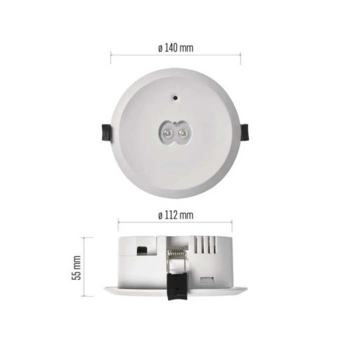 Світильник EMOS 3W 240lm (ZN1310)